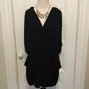 NWT Rachel Roy Little Black Dress w Dolman Sleeves